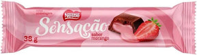 Chocolate Sensação Com Recheio de Morango Nestlé - Display 24x38g