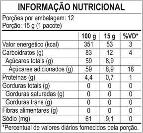 Fini Mini Bala De Gelatina Tubes Morango Cítrico 17G C/12 -