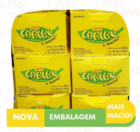 Pack Chocolate GAROTO Caribe com 30 unidades de 28g cada