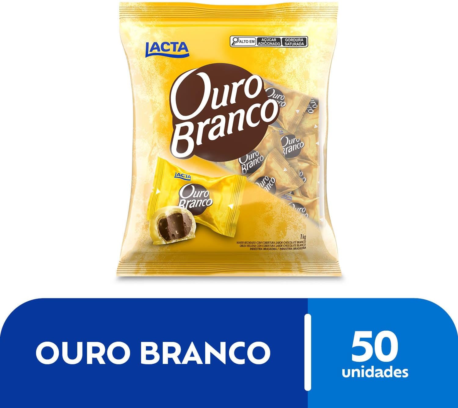 Chocolate Ouro Branco Pacote 1Kg