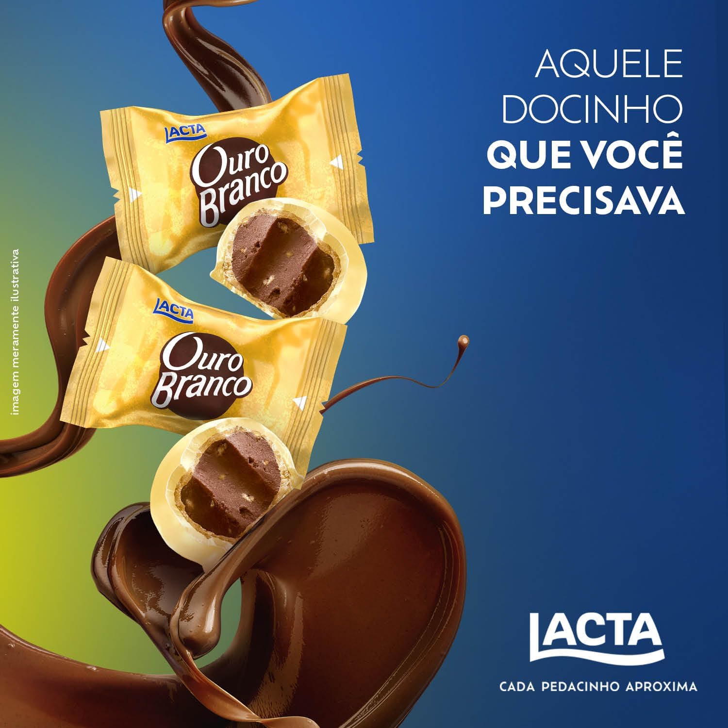 Chocolate Ouro Branco Pacote 1Kg