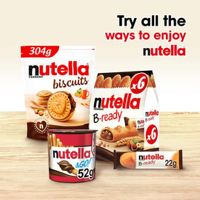 Nutella B-ready Biscoitos Wafer Com Creme Nutella kit c/ 10